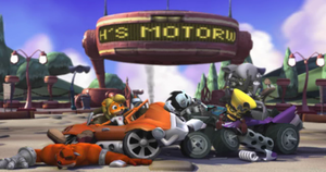 Crash Tag Team Racing, Bandipedia