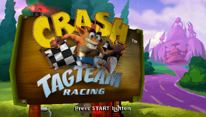 CTTR PSP title screen.png