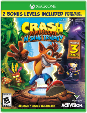 Crash N Sane Trilogy Xbox One cover.png